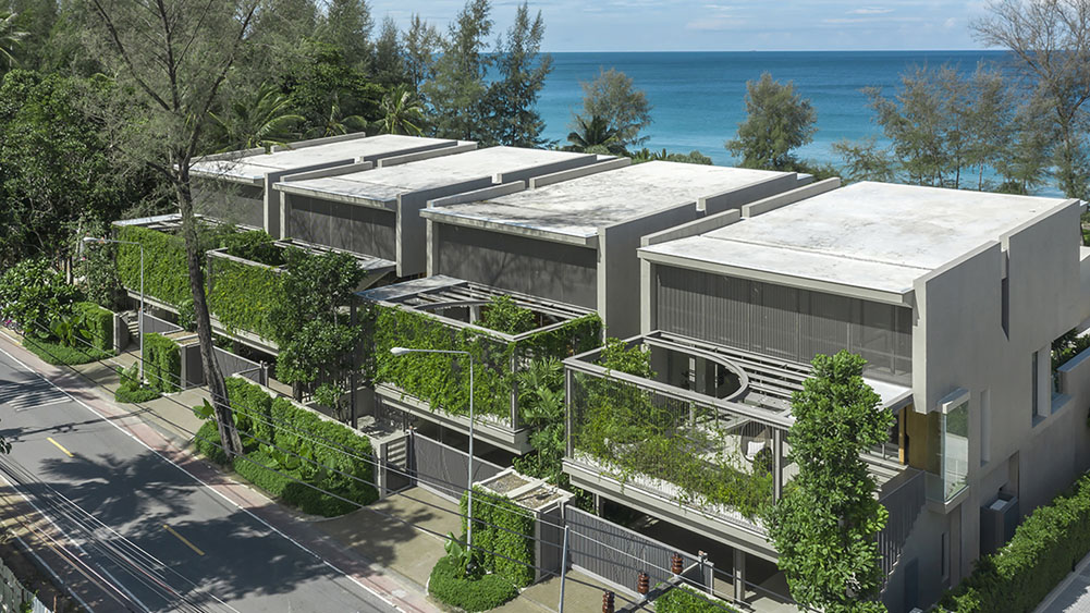 Veyla Natai Residences - Entrance to the villas